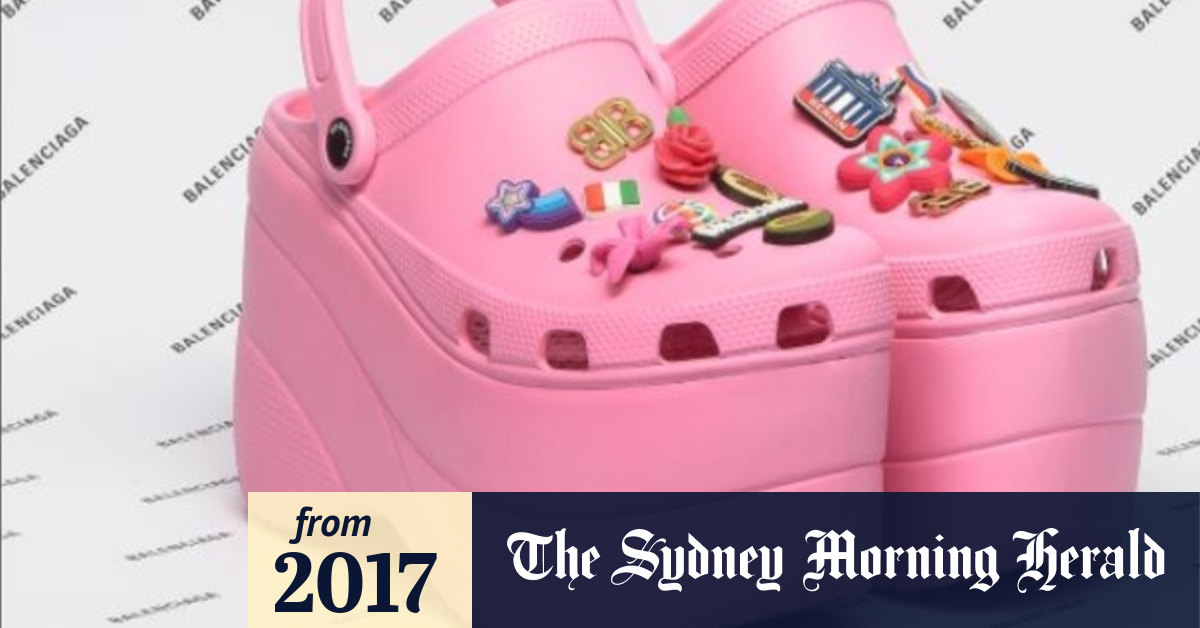 Prix crocs balenciaga sales